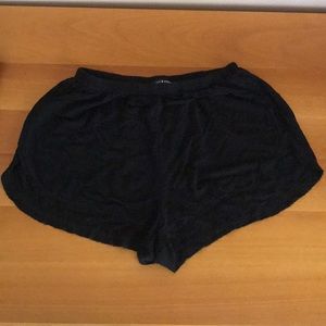 Loose black Brandy Melville shorts